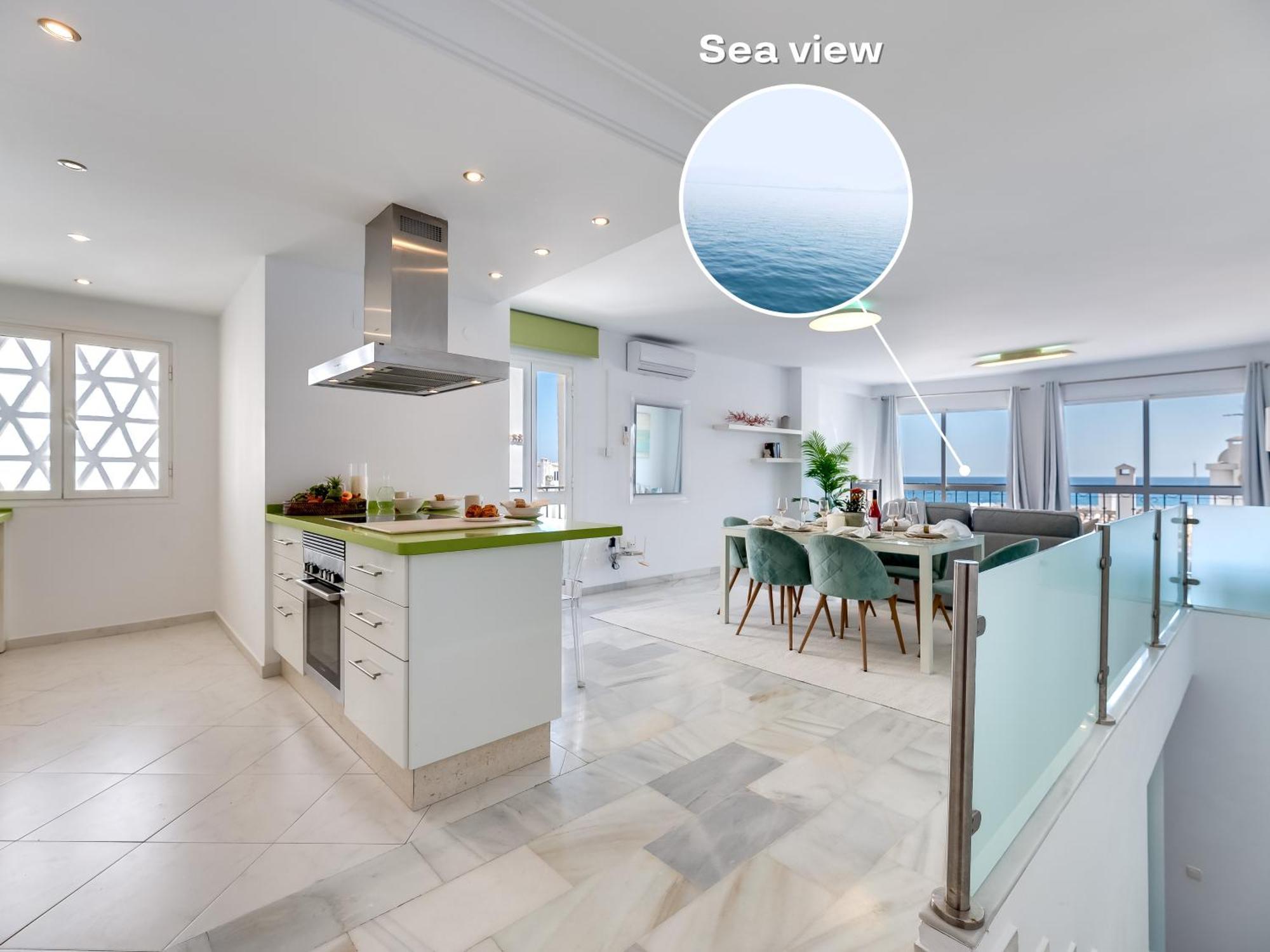 Vacation Marbella I Sea Views, 24-7 Security, Parking, Walk To Everything In Luxurious Puerto Banus Eksteriør billede